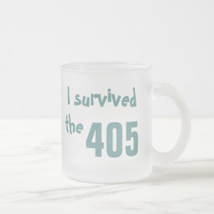 The 405 mug (frosted glass)