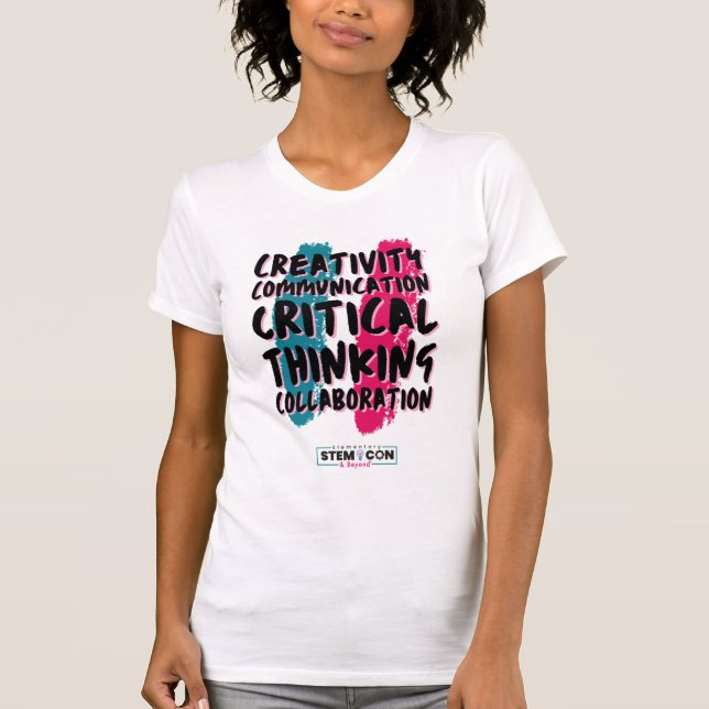 The 4 C's of STEM T-Shirt (Front)