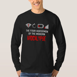 The 4 Horsemen Of The Modern Apocalypse Geeky Life T-Shirt