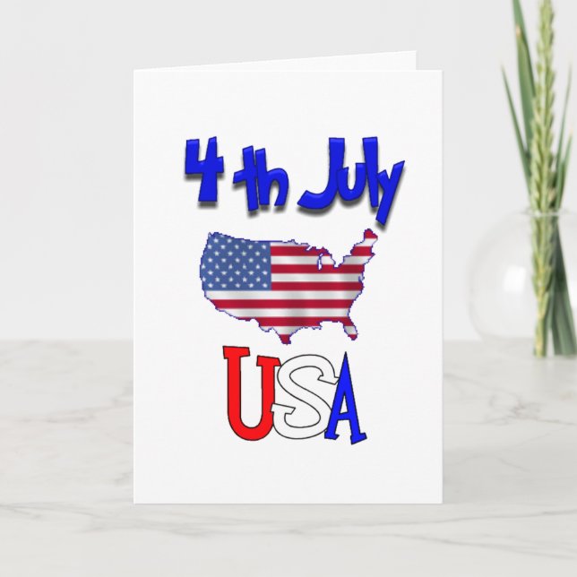  The 4th Of July Card (Front)