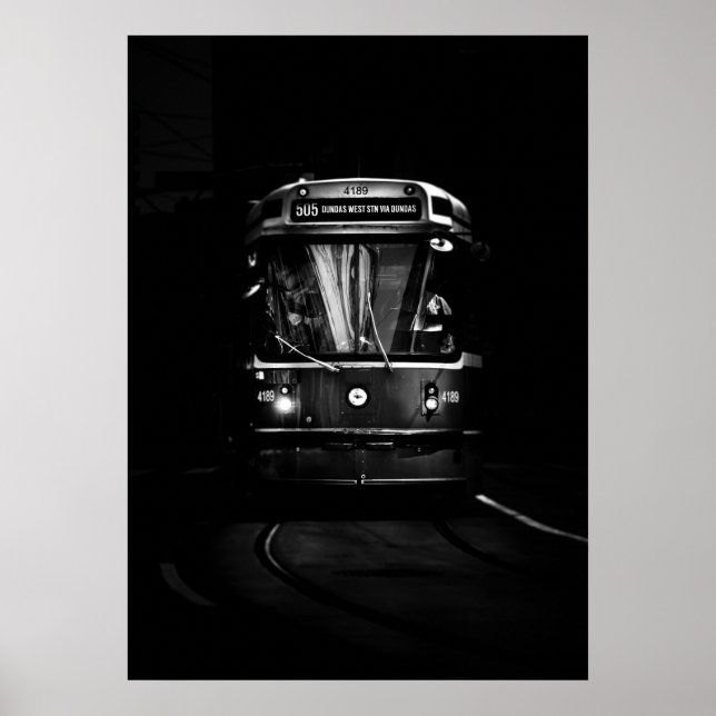 The 505 Dundas Streetcar No 1 Poster (Front)