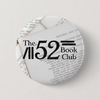 The 52 Book Club 6 Cm Round Badge