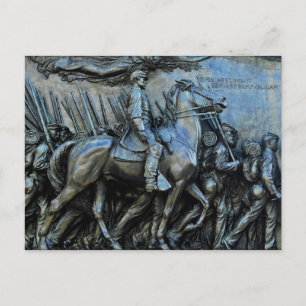The 54th Massachusetts Volunteer Infantry Regiment Postcard