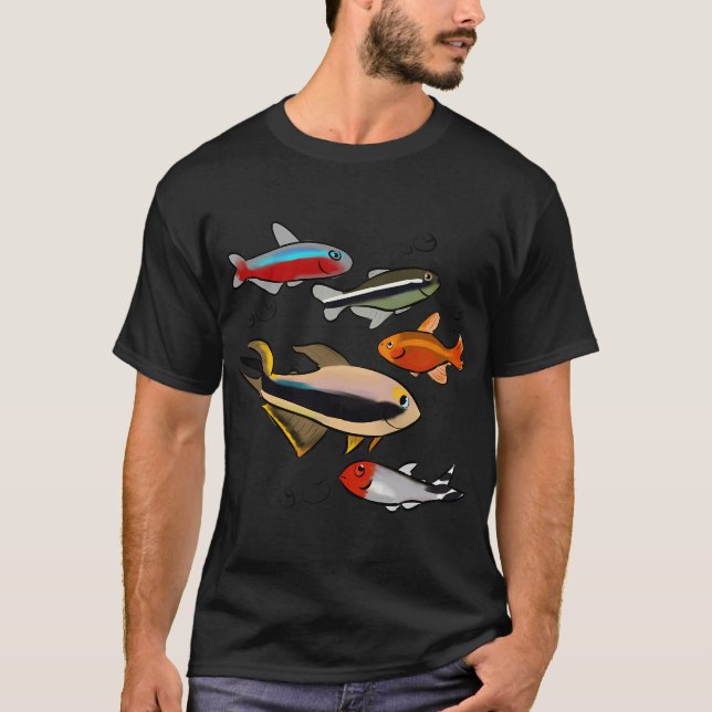 The 5 Tetras T-Shirt (Front)