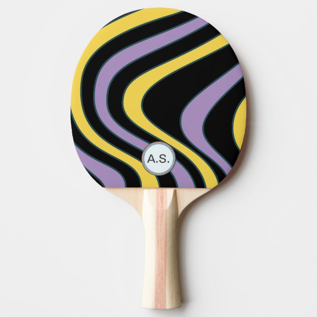 The '60s Style #2 with monogram Ping Pong Paddle (Front)