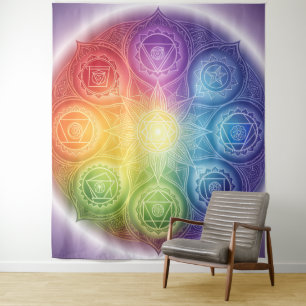 The 7 Chakras'9 Tapestry