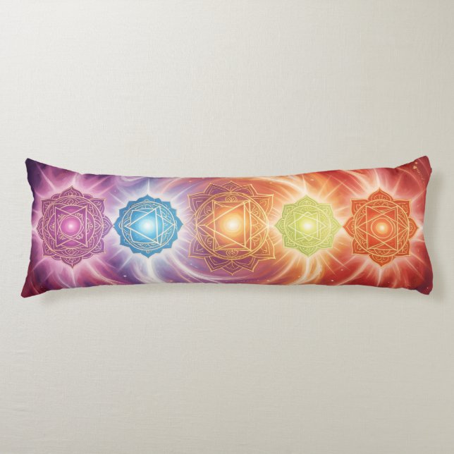 The 7 Chakras´10 Body Cushion (Front)