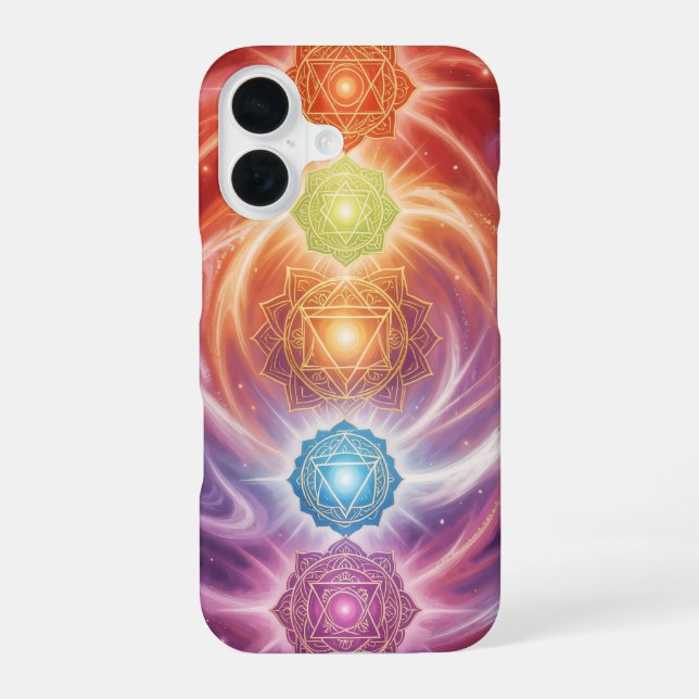 The 7 Chakras´10 iPhone 16 Case (Back)
