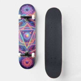 The 7 Chakras´10 Skateboard