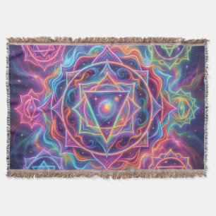 The 7 Chakras´10 Throw Blanket