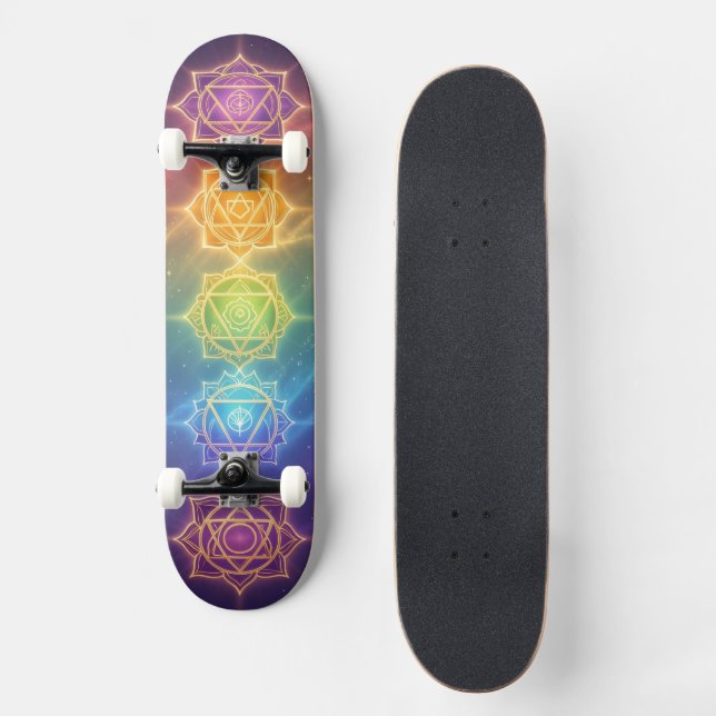 The 7 Chakras´11 Skateboard (Front)
