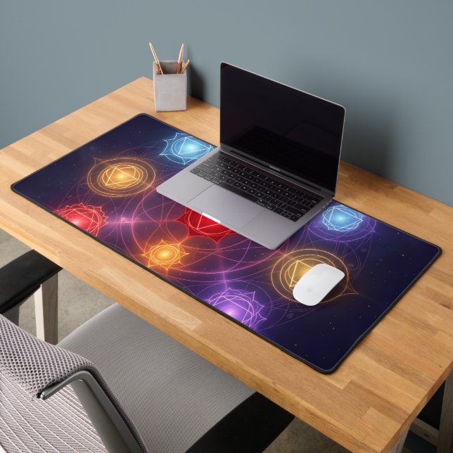 The 7 Chakras´3 Desk Mat (Office 2)