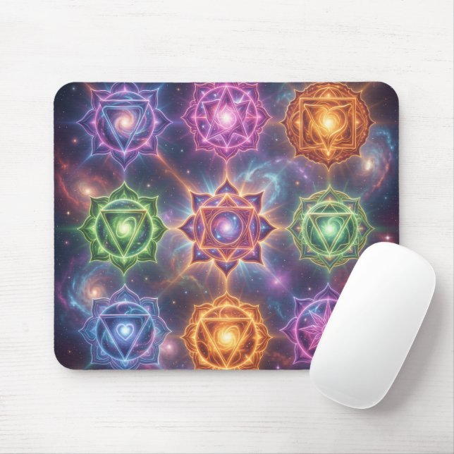 The 7 Chakras´6 Mouse Mat (With Mouse)
