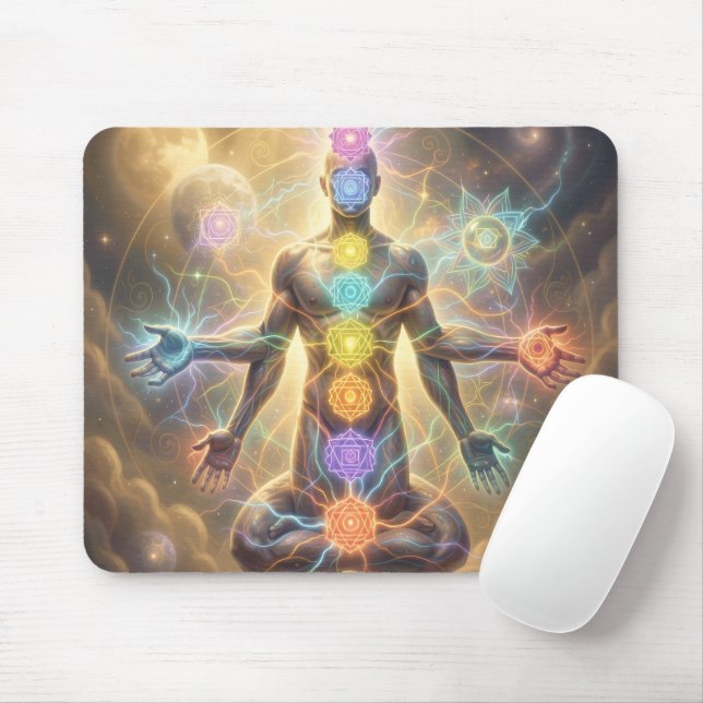 The 7 Chakras´7 Mouse Mat (With Mouse)