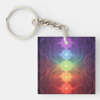 The 7 Chakras´9 Key Ring