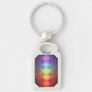 The 7 Chakras´9 Key Ring