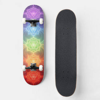 The 7 Chakras´9 Skateboard