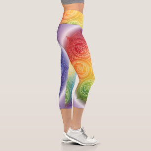 The 7 Chakras Capri Leggings