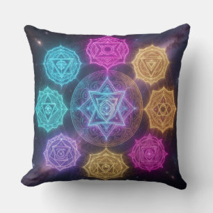 The 7 Chakras Cushion