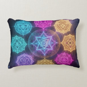 The 7 Chakras Decorative Cushion