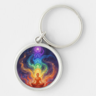 The 7 Chakras Key Ring