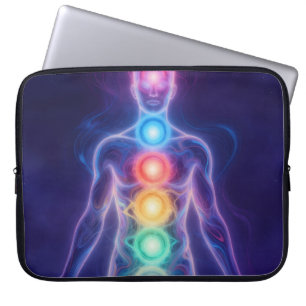 The 7 Chakras Laptop Sleeve