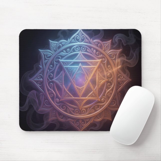 The 7 Chakras Mouse Mat (With Mouse)