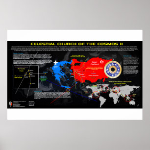 The 7 Churches of Asia - Cosmic Patterns 2 Poster