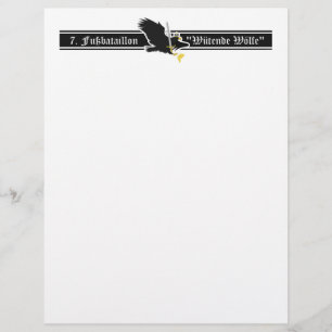 The 7. Fuß Custom Letterhead