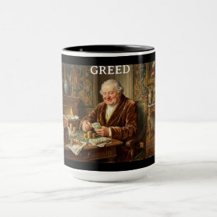 The 7 Satanic Virtues: Greed Mug