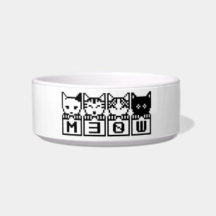 THE 8-BIT CATS M30W BOWL