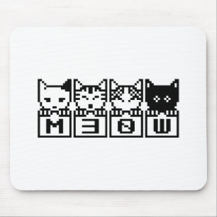 THE 8-BIT CATS M30W MOUSE MAT