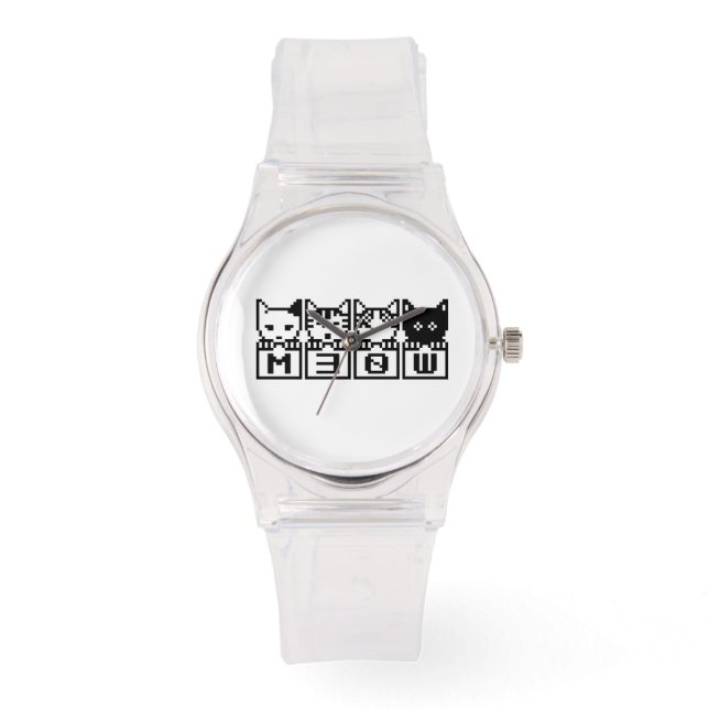 THE 8-BIT CATS M30W WATCH (Front)