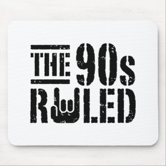 The 90s Ruled Mouse Mat