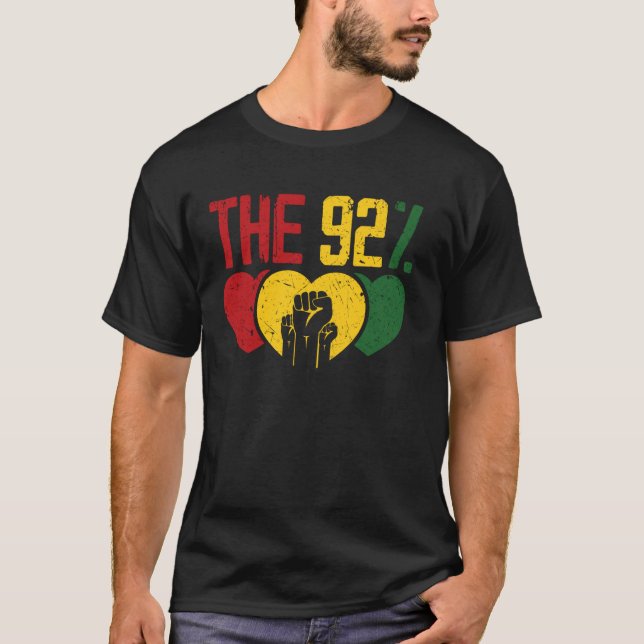 The 92 Empowering Strong Black Women and Leaders 9 T-Shirt (Front)