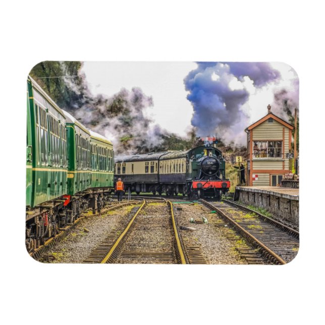 The '9681' Steam Train Magnet (Horizontal)