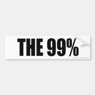 The 99% bumper sticker