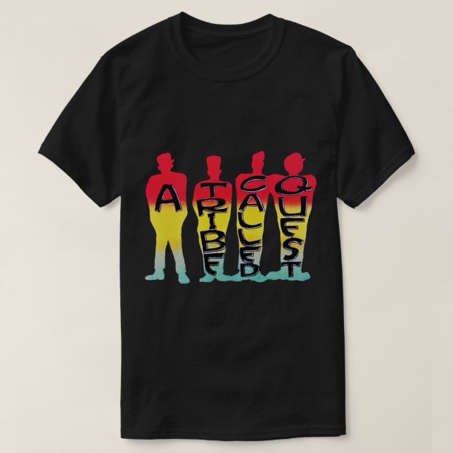 The A Hip Hop  Music Band Called  For Fan Phife  T-Shirt (Design Front)