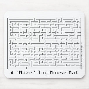 The A 'Maze' ing Mouse Mat