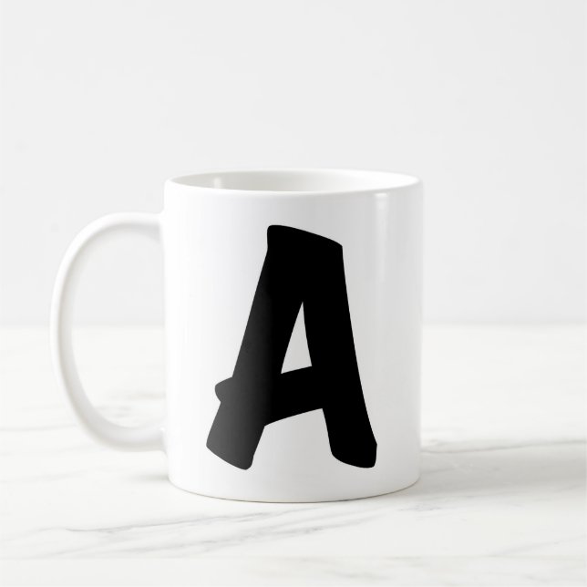 The "A" Mug (Left)