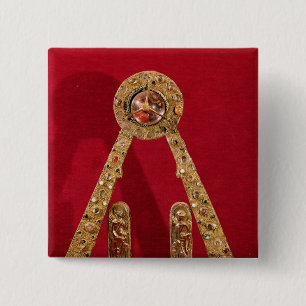 The 'A' of Charlemagne 15 Cm Square Badge
