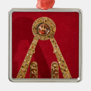 The 'A' of Charlemagne Metal Tree Decoration