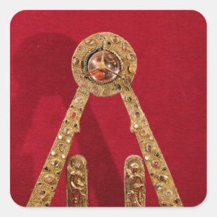 The 'A' of Charlemagne Square Sticker