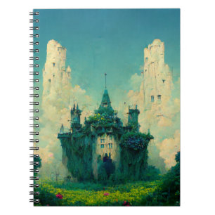 The Abandoned Chateau Fantasy Sci-Fi Notebook