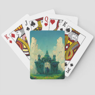 The Abandoned Chateau Fantasy Sci-Fi Playing Cards