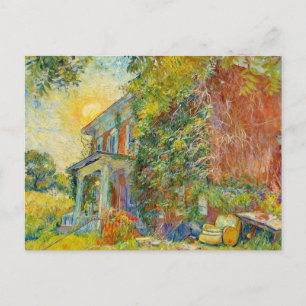 The Abandoned House in Burlington, Iowa Postcard