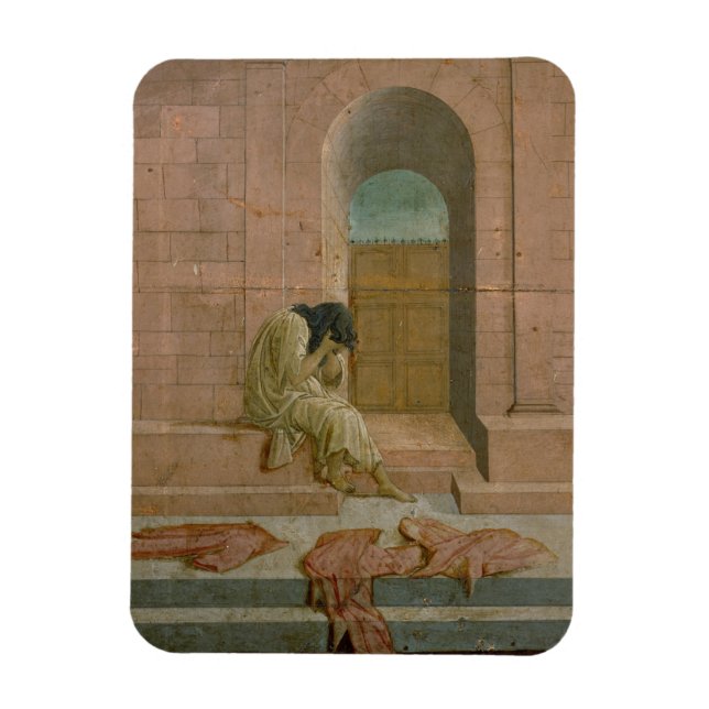 The Abandoned (oil on panel) Magnet (Vertical)