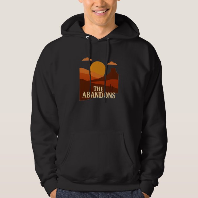 The Abandons sweatshirt – Desert Sunset Minimalist (Front)