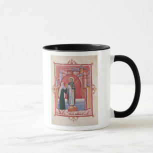 The Abbess Hilda offering Mug