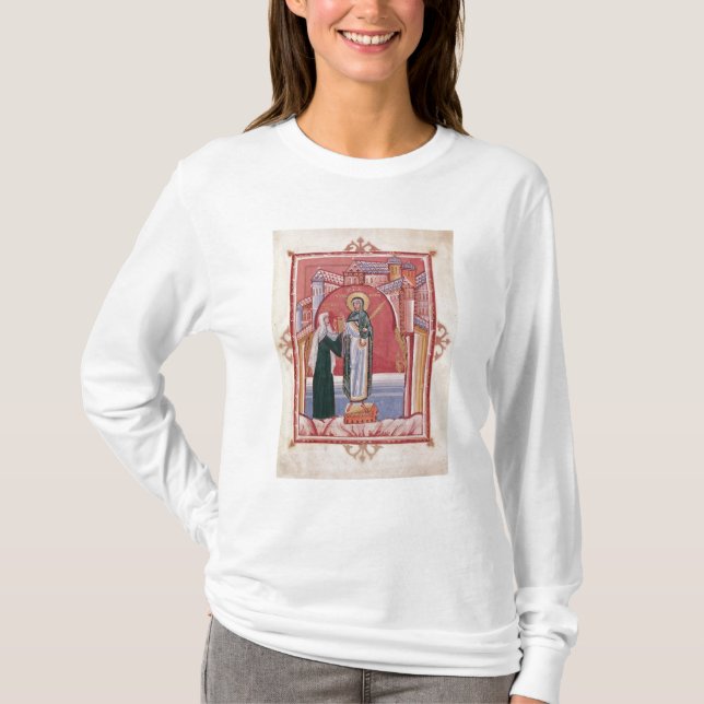 The Abbess Hilda offering T-Shirt (Front)